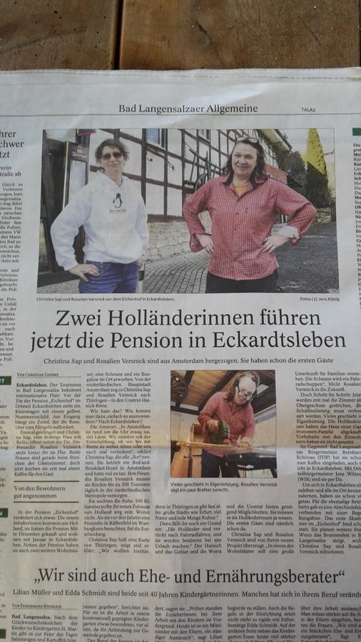 Hotel Bad Langensalza Eichenhof ภายนอก รูปภาพ